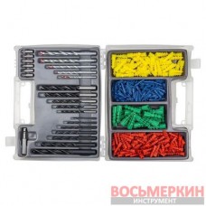 Набор бит и сверл 300 предметов Pom-423090 Forsage