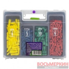 Набор бит и сверл 300 предметов Pom-423090 Forsage