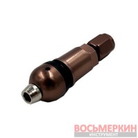 Вентиль легковой под датчик коричневый скругленный низ