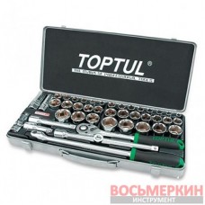 Набор инструмента 1/2 (дюйм+метр.) 43ед. GCAD4303 TopTul, Тайвань