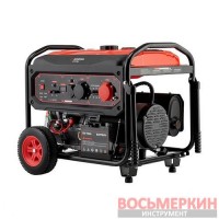 Генератор бензиновый 9/10 кВт 400/230 В электро/ручной старт DT-1196 Intertool