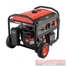 Генератор бензиновый 9/10 кВт 400/230 В электро/ручной старт DT-1196 Intertool