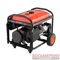 Генератор бензиновый 9/10 кВт 400/230 В электро/ручной старт DT-1196 Intertool