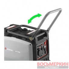 Генератор бензиновый инверторный 5,0/5,5 кВт 230 В електро/ручной старт DT-1355 Intertool