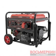 Генератор бензиновый 7,0/7,5 кВт 400/230 В электро/ручной старт DT-1176 Intertool