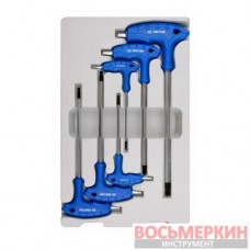 Шестигранники Г-образные экстрадлинные 6пр. 3-8 мм 22106MR King Tony