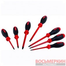 Отвёртки диэлектрические (набор 7 пр.) 30607MR King Tony