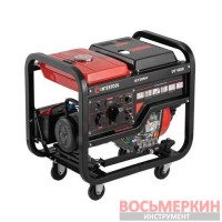 Генератор дизельный 5,0/5,5 кВт 230 В бак 12,5 л электро/ручной старт медная обмотка STORM DT-1250 Intertool