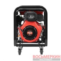 Генератор дизельный 5,0/5,5 кВт 230 В бак 12,5 л электро/ручной старт медная обмотка STORM DT-1250 Intertool