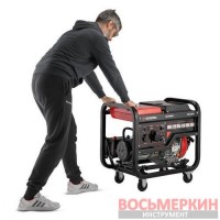 Генератор дизельный 7,0/7,5 кВт 230 В бак 12,5 л электро/ручной старт медная обмотка STORM DT-1275 Intertool