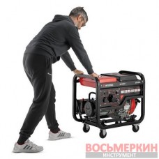 Генератор дизельный 7,0/7,5 кВт 230 В бак 12,5 л электро/ручной старт медная обмотка STORM DT-1275 Intertool