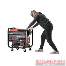 Генератор дизельный 8,0/9,0 кВт 400/230 В бак 25 л электро/ручной старт медная обмотка STORM DT-1290 Intertool