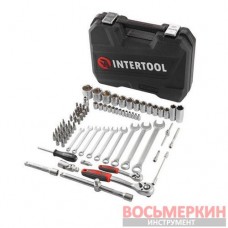 Набор инструментов 1/2 1/4 82 единиц ET-9082 Intertool