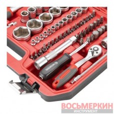 Набор инструментов 1/2 1/4 82 единиц ET-9082 Intertool
