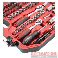 Набор инструментов 1/2 3/8 1/4 181 единиц ET-9181 Intertool