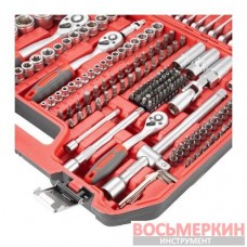 Набор инструментов 1/2 3/8 1/4 222 единицы ET-9222 Intertool