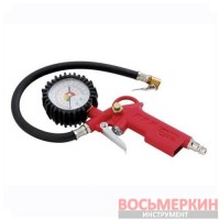 Пистолет для подкачки шин PT-0503 Intertool блистер, манометр 63мм