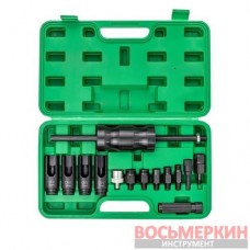 Набор для снятия дизельных форсунок 14 предметов обратный молоток RF-914G13 Rockforce
