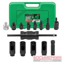 Набор для снятия дизельных форсунок 14 предметов обратный молоток RF-914G13 Rockforce
