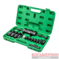 Набор для снятия дизельных форсунок 14 предметов обратный молоток RF-914G13 Rockforce