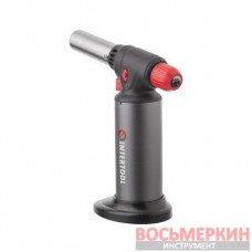 Газовая горелка перезаправляемая пьезоподжиг 1100 °C GB-0009 Intertool