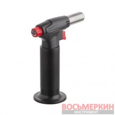 Газовая горелка перезаправляемая пьезоподжиг 1100 °C STORM GB-0008 Intertool
