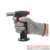 Газовая горелка перезаправляемая пьезоподжиг 1100 °C STORM GB-0008 Intertool