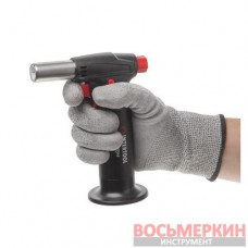 Газовая горелка перезаправляемая пьезоподжиг 1100 °C STORM GB-0008 Intertool