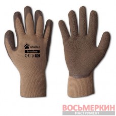 Перчатки защитные Grizzly латекс размер 9 RWG9 Bradas