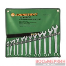 Набор ключей комбинированных 12 предметов от 8 мм до 22 мм W26112S Jonnesway