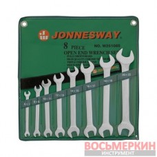 Набор ключей рожковых 6-22 мм 8 предметов W25108S Jonnesway