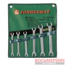 Набор ключей разрезных 6 предметов от 8 мм до 19 мм 24106S Jonnesway