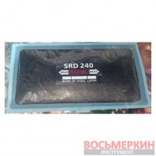 Пластырь радиальный SRD-240 стальной корд 100x190 мм 3 слоя корда Quality