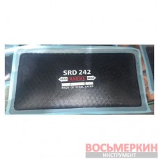 Пластырь радиальный SRD-242 стальной корд 130x260 мм 3 слоя корда Quality