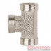 Тройник с внутренней резьбой 1/4 PT-1863 Intertool