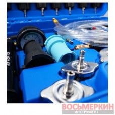 Набор для проверки давления радиатора и системы охлаждения с вакуумным удалением воздуха и заправкой GI-04-0001 G.I.Kraft