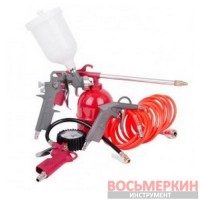 Набор пневматического инструмента 5 предметов PT-1501 Intertool
