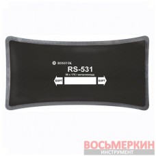 Радиальный пластырь Rs 531 90 х 175 мм металлокордовый Россвик Rossvik