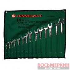 Набор комбинированных ключей 14 предметов т 10 мм до 32 мм W26114SA Jonnesway