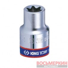 Головка торцевая TORX Е-стандарт 1/4 E7 длина 24 мм 237507M KingTony