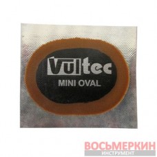 Латка камерная Vultec Евростиль овальная 40 мм х 30 мм упаковка 50 штук 016V Mini Oval