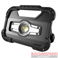 Прожектор светодиодный аккумуляторный 20W с Powerbank 5000 mAh выход USB 5V IP65 FL-2001W G.I.Kraft