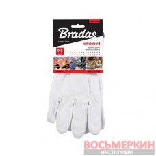 Защитные перчатки из козьей кожи со светлой подкладкой Whitebird RWWB95 Bradas