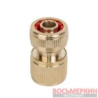 Коннектор латунный на шланг 3/4 Brass BR-2130 Bradas