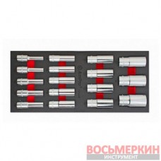 Набор длинных головок 1/2 17 предметов T45448 Ampro