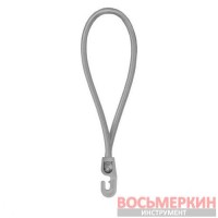 Резиновый шнур с крючком 25 см PVC BUNGEE CORD HOOK BCH3-0425GY-E Bradas