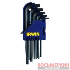 Набор шестигранных ключей длинных 10 шт 1,5 - 10,0 мм T10756 Irwin