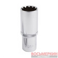 Головка торцевая глубокая Spline 3/8 15 мм P3015L Licota
