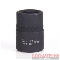 Головка торцевая ударная 1/2 5-гранная 19 мм PSA ATE-4127 Licota