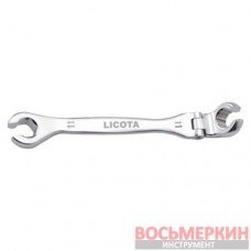 Ключ разрезной с полукарданом 8х10 мм AWT-FXF0810 Licota